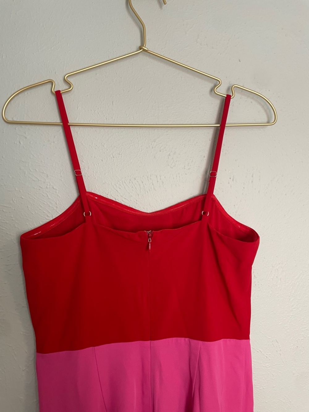 Endless Rose Red and Hot Pink Wide-Leg Jumpsuit - Picture 5 of 5